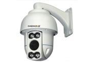 iMeMine 4 Analog PTZ IR Dome Camera 10x Optical Zoom Day Night Vision High Speed Outdoor CCTV Surveillance 1000tvl