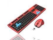 2.4Ghz Optical Wireless Gaming Keyboard 1600 DPI Mouse Mice for PC Laptop Notebook Win 7 8 Mac