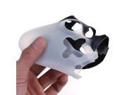 Silicone Shell Case Cover Skin Protector for XBOX 360 Controller Black Whit