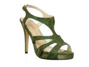 Caparros Ireland Dress Sandal - Green Glimmer, 7
