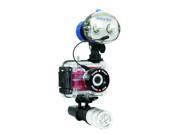 Underwater digital camera bundle : Fujifilm JX580 + underwater case Deepview up to 262 feet + Flashlight LF 300W + FLASH Nemo Pro Dive