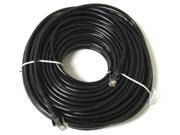 100FT 100 FT RJ45 CAT5 CAT 5 HIGH SPEED ETHERNET LAN NETWORK BLACK PATCH CABLE