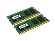 Crucial 16GB Kit 8GBx2 DDR3 DDR3L 1600 MHz PC3 12800 CL11 204 Pin SODIMM Memory for Mac CT2K8G3S160BM CT2C8G3S160BM