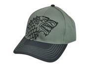 UPC 020841016862 product image for Games of Thrones House Stark Dire Wolf Snapback HBO Olive Winter Coming Hat Cap | upcitemdb.com