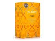 Pukka Herbal Teas Relax Caffeine Free 20 Bags Wellness Teas