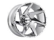 Ultra 206C Vortex 20x10 6x139.7 25mm Chrome Wheel Rim