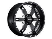 SOTA Offroad 565DM R.E.P.R. 20x9 6x139.7 6x5.5 0mm Black Milled Wheel Rim