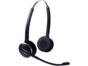 Jabra PRO 9450 Duo NCSA Headset Stereo Wireless DECT 450 ft Over the head Binaural Semi open Noise Cancelling Microphone