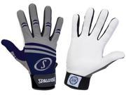 UPC 029321560185 product image for 1 Pair Spalding Pro Series XX-Large Navy / Grey Adult Batting Gloves New! | upcitemdb.com