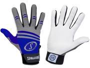 UPC 029321460157 product image for 1 Pair Spalding Pro Series X-Large Royal / Grey Adult Batting Gloves New! | upcitemdb.com