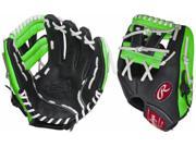 Rawlings RCS112PTG 11.25 Neon Green Pro Taper Series Youth Baseball Glove New!