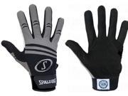UPC 029321160224 product image for 1 Pair Spalding Pro Series 3M XX-Large Black / Grey Adult Batting Gloves New! | upcitemdb.com