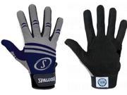 UPC 029321360242 product image for 1 Pair Spalding Pro Series 3M XX-Large Navy / Grey Adult Batting Gloves New! | upcitemdb.com