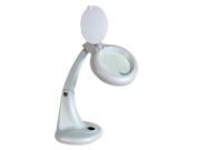 VELLEMAN DESK LAMP WITH MAGNIFYING GLASS 3 12 DIOPTRE 12W WHITE