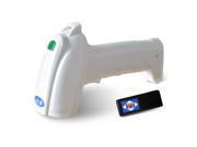 Aibao1D POS wireless Laser Barcode Scanner Gun White