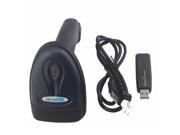 Netum NT9600 Wireless Barcode Scanner USB Port Handheld Laser Pos 1D Code Reader for Library Restaurant Black