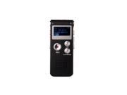 New 8GB Portable Mp3 Player Dictaphone Voice Recorder Recording Pen Mini Usb Digital Clean Sound Micro Audio Recorders 609 Grey