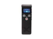 8 GB Voice Recorder Recording Pen Portable Mp3 Player Dictaphone Mini Digital Clean Sound Micro Audio Recorders 810 Black