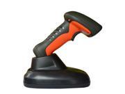 Netum NT 1209 Waterproof and Quakeproof USB Wireless 1D Laser Barcode Scanner With Memory Stand Orange Fast Ship From US