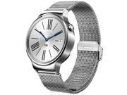 Huawei Smart Watch Silver Stainless Steel Class Version with Silver Stainless Steel Knitted Strip Smartwatch