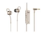 Original Huawei AM185 Earphone Active Noise Cancelling 2nd in ear Headsets with Remote and Mic Gold