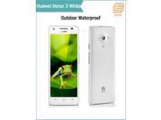 IP57 Waterproof Mobile Phone Huawei Honor 3 Outdoor White 13MP 4.7 IPS 2GB RAM 8GB ROM Quad Core 1.5GHz Gorilla Glass