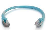 6ft Cat6a Snagless Shielded (STP) Network Patch Cable - Aqua 6ft Cat6a Snagless Shielded (STP) Network Patch Cable - Aqua