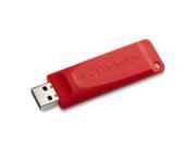 Verbatim Store n Go 128GB USB Flash Drive Red