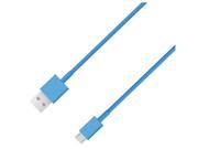 4XEM 4XMUSBCBLBL Blue Micro USB To USB Data Charge Cable For Samsung HTC Blackberry