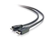 C2G 6ft USB 2.0 USB C to USB Micro B Cable Black