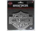 Harley Davidson Brushed Aluminium Logo Hitch Cover