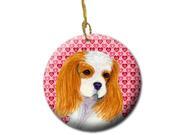 Cavalier Spaniel  Ceramic Ornament