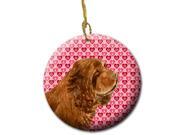 Sussex Spaniel  Ceramic Ornament