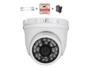 HOSAFE 2MD4 2.0MP 1080P HD IP Camera ONVIF POE Kit 15m Night Vision Support ONVIF Motion Detection and Email Alert POE injector Cable included