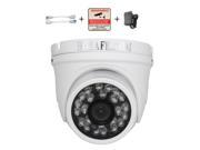 HOSAFE 1MD4 1.0MP 720P HD IP Camera ONVIF POE Kit 15m Night Vision Support ONVIF Motion Detection and Email Alert POE injector Cable included