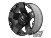 18 XD XD775 Rockstar Matte Black Wheel 18x9 5x4.5 5x4.75 0mm XD77589004300 Rim