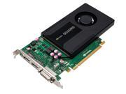 HP Nvidia Quadro K2000 2GB GDDR5 Video Graphics Card 700103 001 713380 001 with 2 Display Port to DVI Dongle Cables