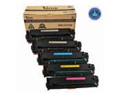 5PK CF210X CF211A CF212A CF213A 2x Black 1x Cyan 1x Yellow 1x Magenta Color Toner Cartridge Set for HP 131A 131X CF210A CF210X HP Color LaserJet Printer Pro 200 5PK CF210X CF211A CF212A CF213A 2x Black 1x Cyan 1x Yellow 1x Magenta Color Toner Cartridge Set for HP 131A 131X CF210A CF210X HP Color LaserJet Printer Pro 200