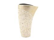 Ceramic Shell Vase 13 Inches Width 23 Inches Height