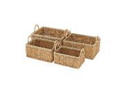 Seagrass Bskt Set Of 4 14 Inches 16 Inches 18 Inches 20 Inches Width