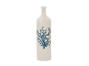 Ceramic Coral Vase 5 Inches Width 19 Inches Height