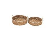 Seagrass Bskt Set Of 2 18 Inches 20 Inches Width
