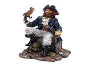 Pirate Captain w/Parrot / 7