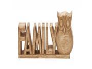 Wd Family Owl 12 Inches Width 5 Inches Height