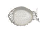 Alum Enamel Fish Tray 21 Inches Width 1 Inches Height