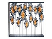 Mtl Flower Wall Decor 42 Inches Width 20 Inches Height