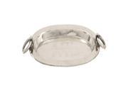 Alum Oval Tray 27 Inches Width 2 Inches Height