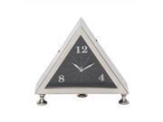 Ssteel Table Clock 10 Inches Width 7 Inches Height