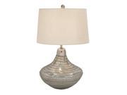 GLS WIRE WEAVED TABLE LAMP 26 H