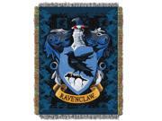 Harry Potter Ravenclaw Crest  Woven Tapestry Throw (48inx60in)